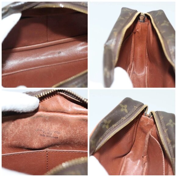 LOUIS VUITTON Monogram Compiegne 28 Clutch Bag M51845 LV Auth ti3333 - Picture 16 of 16